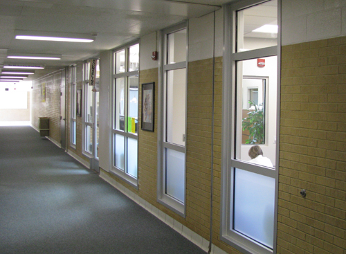 1 hour exit corridors