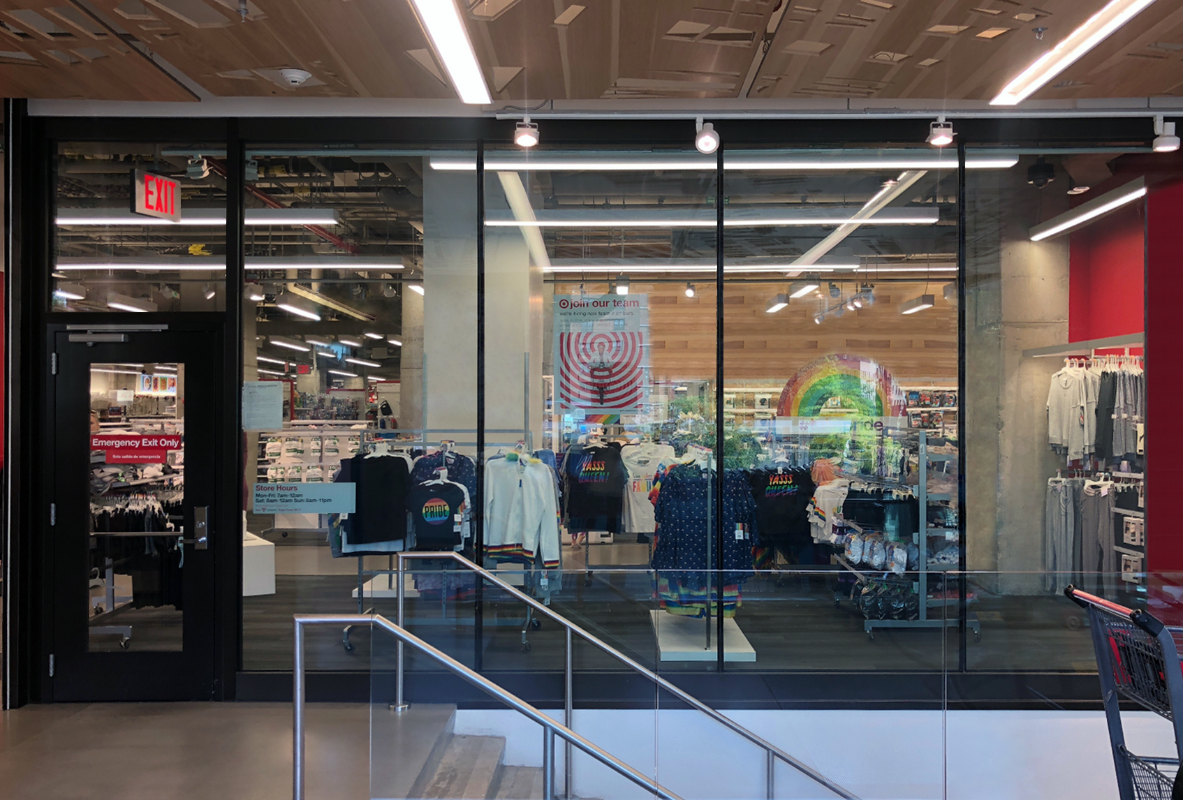 Target Store in New York using SuperLite II-XLB for added fire safety