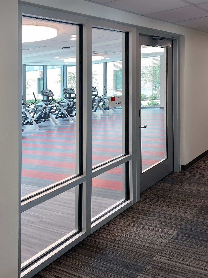 45 Minute Opening, Sidelite and Door with SuperClear 45-HS-LI | SAFTI FIRST